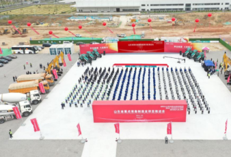 潍柴雷沃大马力拖拉机高端农业装备智造基地在潍坊正式开工
