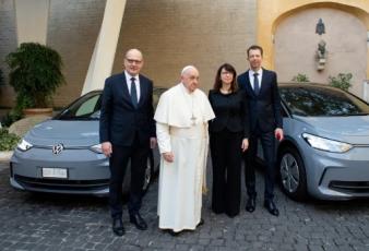 大众汽车将为梵蒂冈车队提供电气化