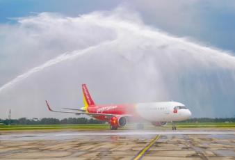 越捷航空与老挝航空公司合作 开通空客A320万象航班