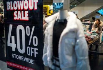 美国年底购物季零售额仅成长3.1%不及去年同期