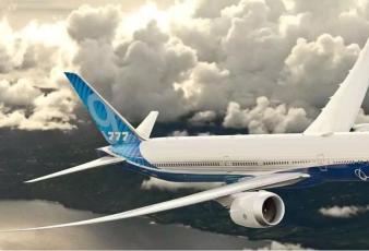 波音公司将在海德航展上首次亮相印度777-9喷气式飞机