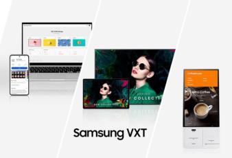 三星宣布推出一体化VXT平台 轻松创建和管理数字显示器
