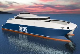 Incat Tasmania与DFDS合作设计下一代电动混合动力渡轮